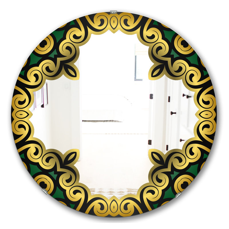 Miroir d'appoint mural Cut Out Cross, H 31,5 po x l po