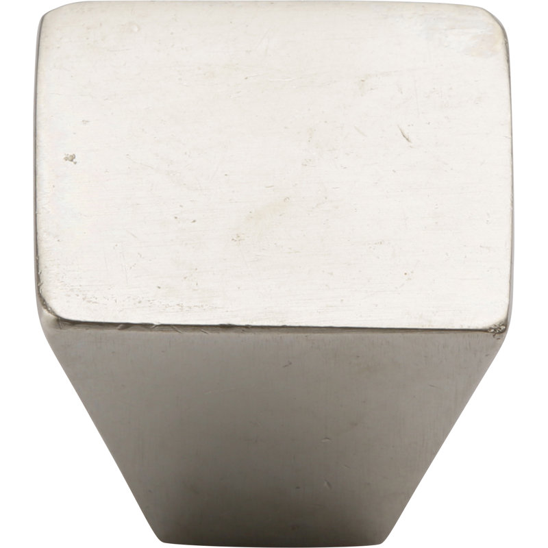 Poignée carrée conique, 1.25, Bronze blanc
