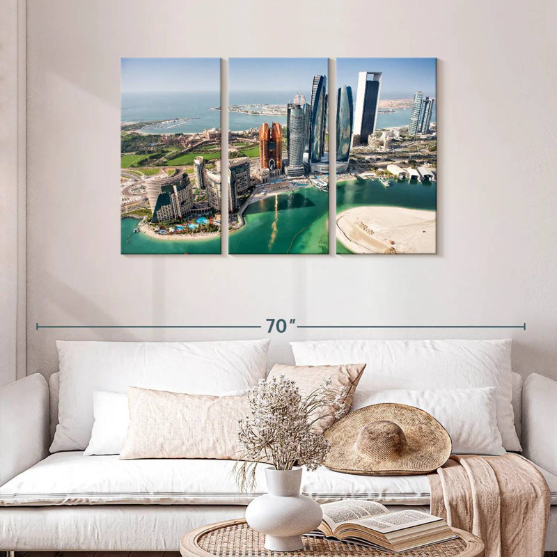 Abu Dhabi Structures, 28" H x 45" W