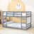 Wooden Bunk Bed With Slats And Ladder-1401976036-1401976026