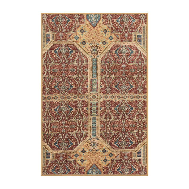 Tapis abstrait moderne 2613, Rond 8 pi