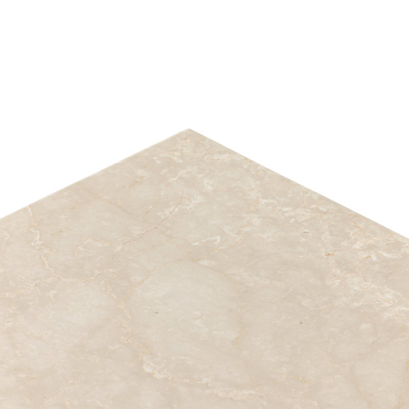 Arum Marble Coffee Table, Cream Marble