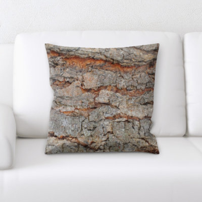 Coussin décoratif arbre à écorces d’arbres St George
