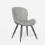 Chaise rembourrée avec pieds en métal-1770611755