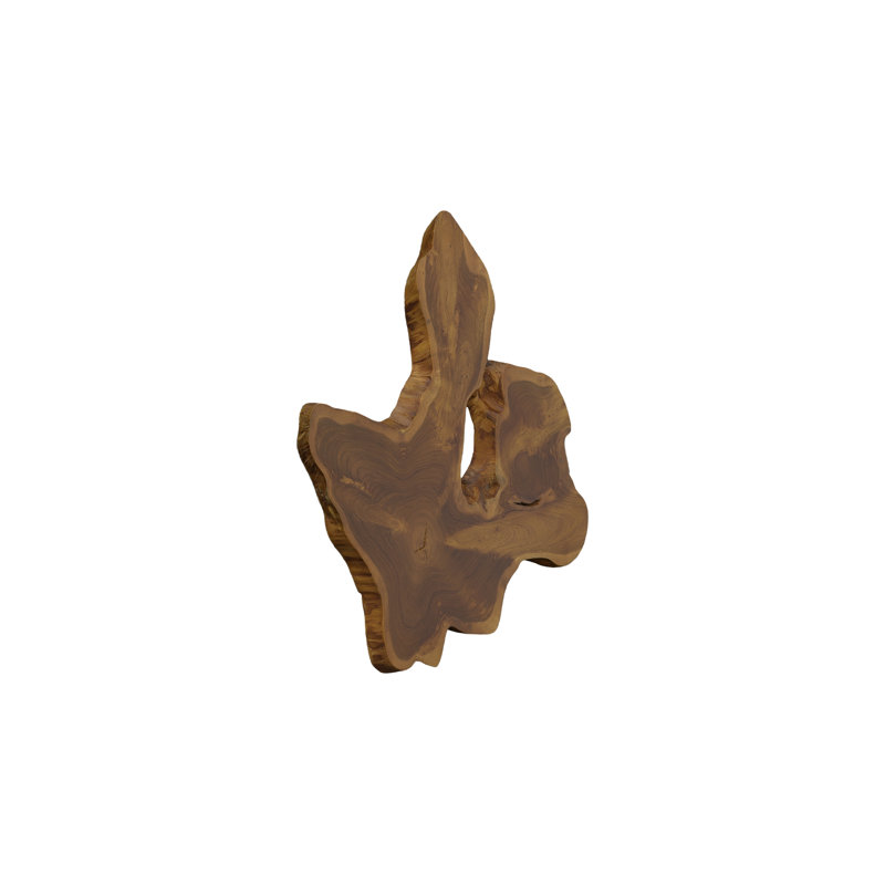 Teak Slice Wall Décor, Lg, Natural