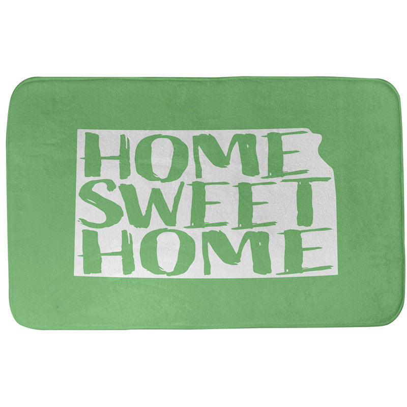 Tapis pour salle de bain kansas doux, l 21 po x L 34 po, Vert