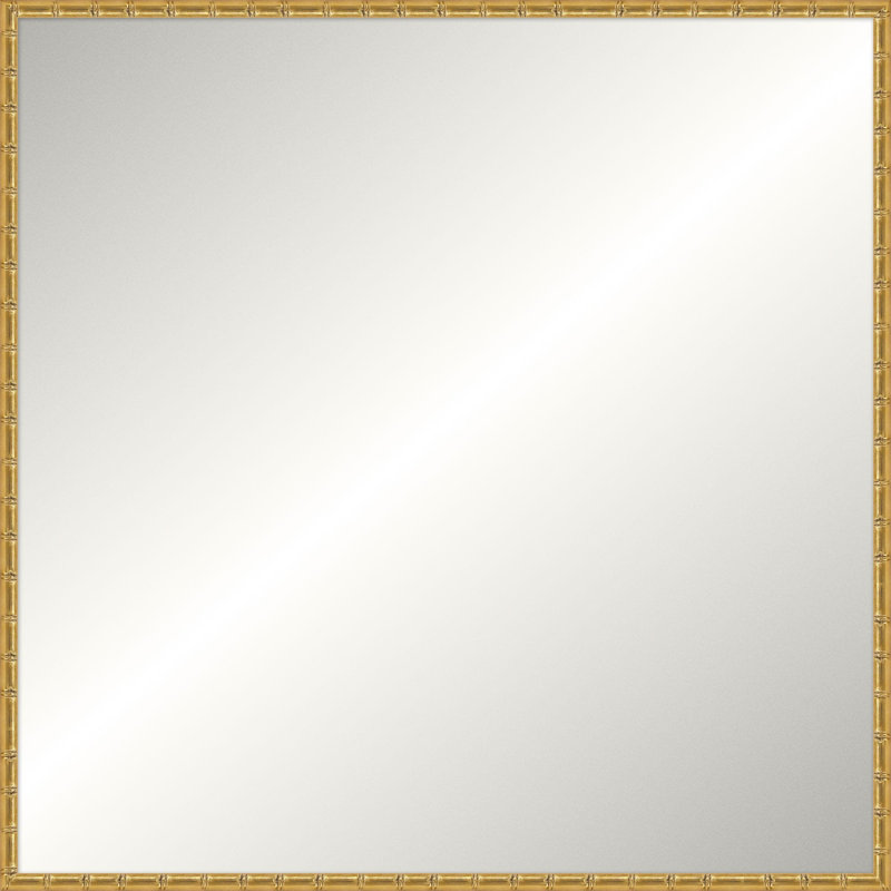 Adelaide Solid Wood Mirror, Square, 37.75" x 37.75"