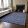 Premium Machine Washable Prisco Navy Rug
