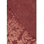 Jacquard Damask Area Rug in Red