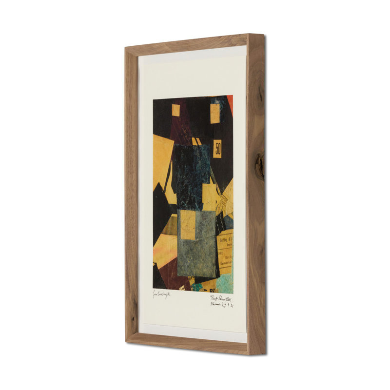 Merz Composition by Kurt Schwitters, 18"H x 14.5"W