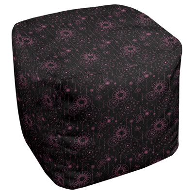 Repose-pieds à cubes astrologie Leffel