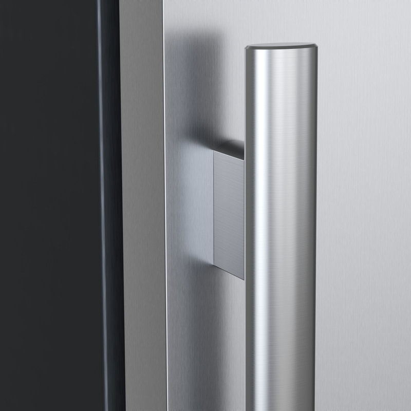 48 Inch Wide 11.32 Cu. Ft. Built-In or Free Standing Side by Side Dual Compact Refrigerator