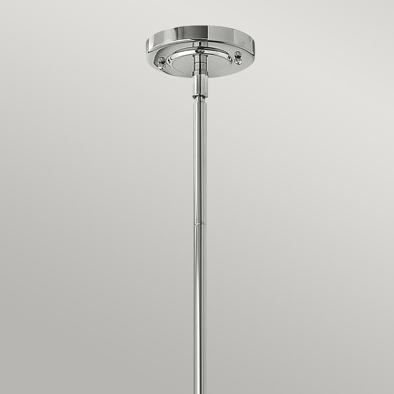 Abigail 1 - Light Bell Pendant, Chrome, Small