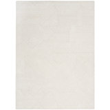 Cattalaya Geometric Area Rug in Ivory