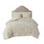 Ensemble de literie en coton de qualité supérieure, conception capitonnée, style bohème pour la maison