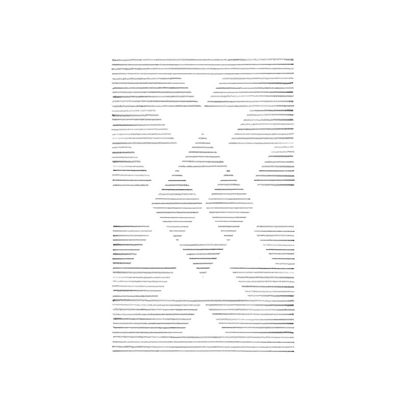 Folk Line Art II 1 Piece Wall Art on Canvas, 45.72cm H x 30.48cm W x 1.91cm D, Wrapped Canvas