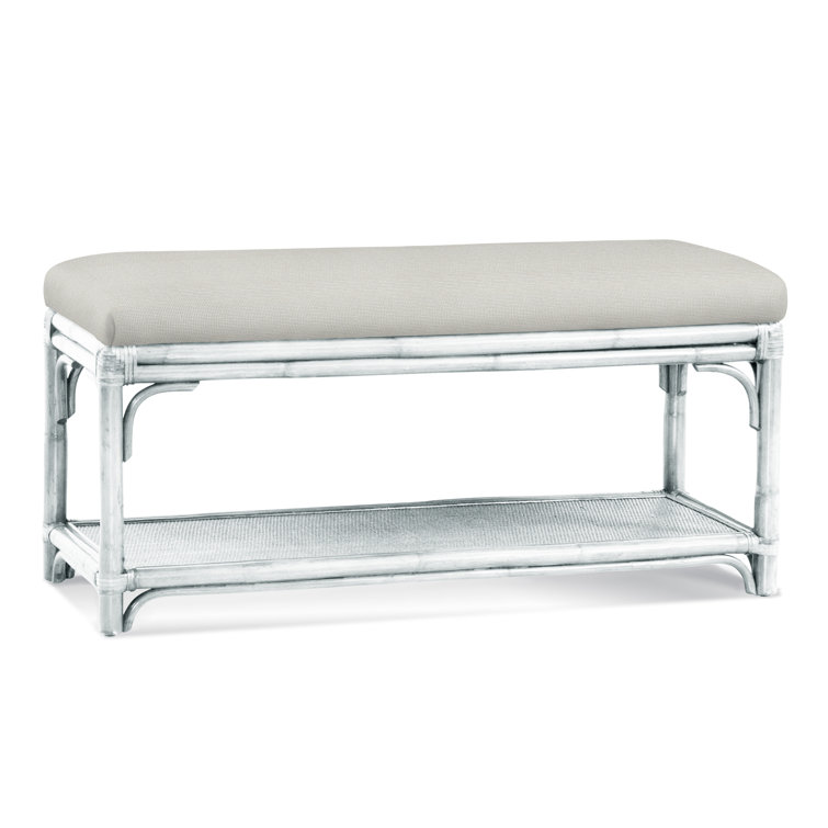 Banc de rangement en osier Summer Retreat