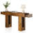 Ato 63" Farmhouse Console Table with 2 Drawers, Rustic Entryway Table for Hallway Living Room-1041997389