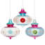 Pastel Onion Ornament - 3 Inches Set Of 6