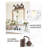3-Light Dimmable Vanity Light With Globe Harmmed Glass Shade