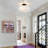 Fabric Semi Flush Mount