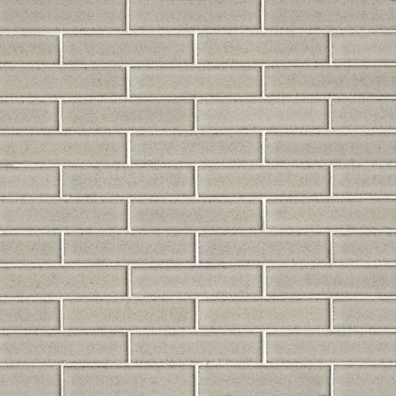 Carreau de mosaïque pour mur et plancher en porcelaine brique 1 po x 4 po Seni, Ponce