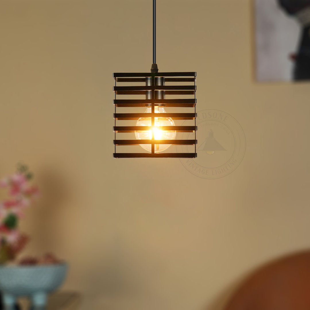 Boltwood 1 - Light Black Single Pendant
