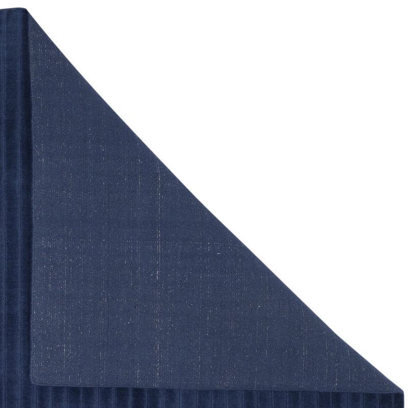 Tapis bleu marine en laine noué à la main Lauren Ralph Lauren Upper Deck, Rectangle 6 pi x 9 pi