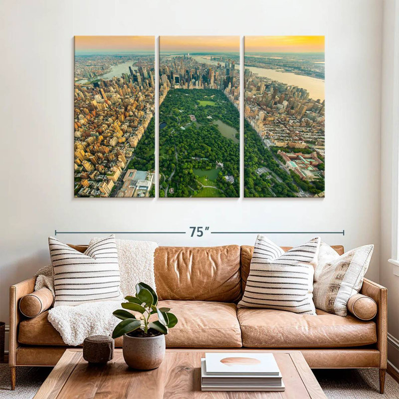 Rorry Central Park Summer Day, 42" H x 65" W