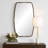 Curved Metal Reversible Accent Wall Mirror