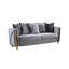 Ensemble de salon en velours 2 pièces Nahri-540037645