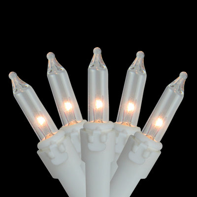 300-Light Clear Mini Icicle Christmas Lights