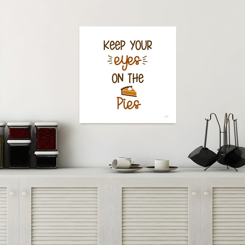 Thanksgiving Typographie II, art contemporain abstrait, H 18 po x l 18 po