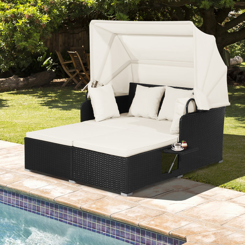 Avdyl 65'' Steel Outdoor Patio Daybed