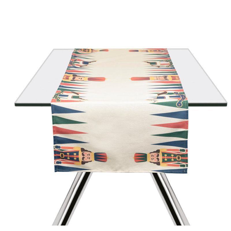 Excelsa Vintage Christmas Cotton Table Runner