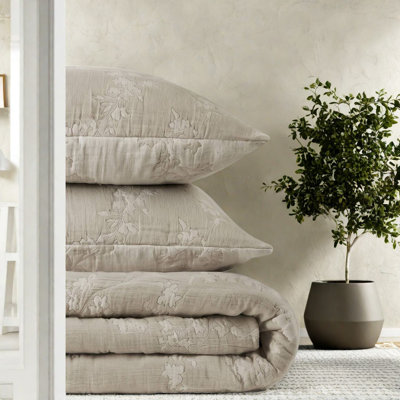 Premium Cotton Bedding Sets Full Queen Jacquard Modern Home Quilt Set