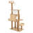 52" Multi-Level Cat Tree Tower, Scratching Post & Condo with Space Capsule, Holds 33lbs