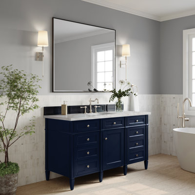 Brittany 60" Single Vanity W/FreePower Wireless Charger
