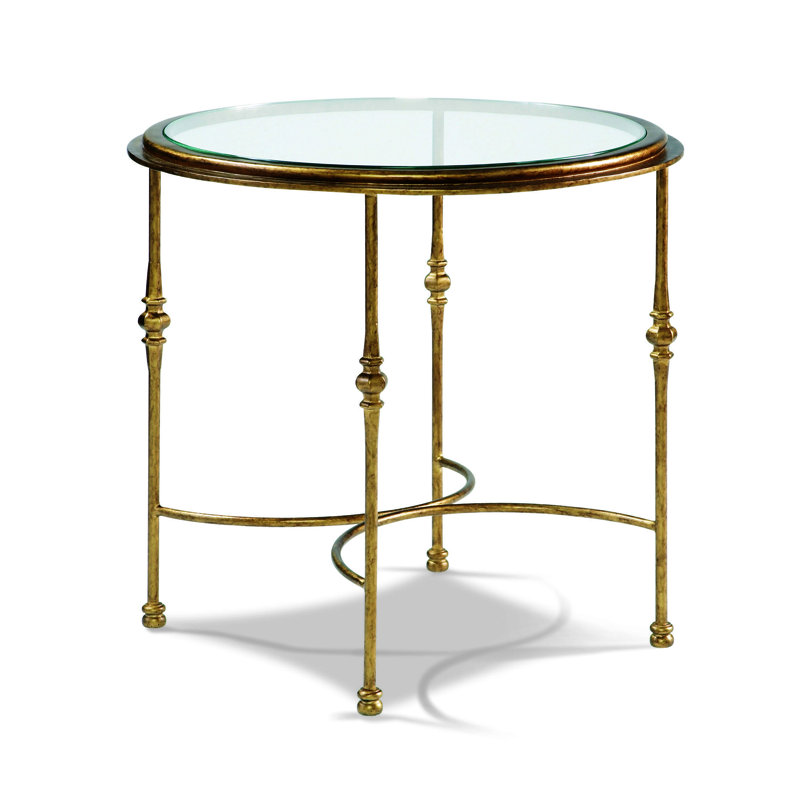 Princeton Glass Tray Top End Table