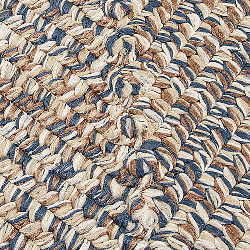 Tapis intérieur / extérieur Tabb - bleu lac, Tapis de couloir 2 pi x 12 pi