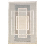 David Rockwell Platinum Metallic Area Rug