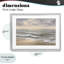 «Soft Rolling Beach Waves», reproduction sous verre encadrée, design par Jacky Ngan-1701853094-1701853095