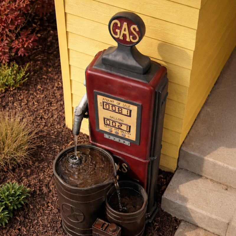 Outdoor Weather Resistant Cascade Fountain