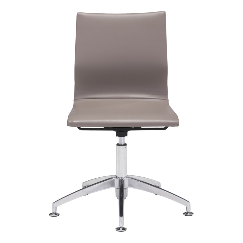 Fauteuil de conférence Glider, Taupe