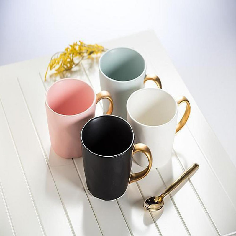 Yasminda Stoneware Teacup, Matte White
