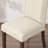 Stylish Upholstered Parsons Dining Chair PU Faux Leather With Silver Nailhead Trim And Sturdy Solid Wood Legs-962716218-962716217-963998959