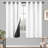 Oakridge Blackout Soundproof Linen Textured Curtain Single Panel-840285204-840285200