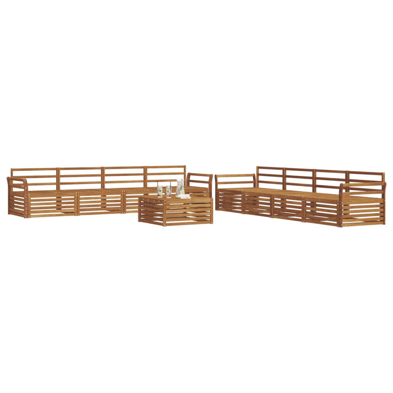 333cm Wide Patio Sectional Set