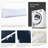 Sit-up Back Comfort Corduroy Headboard Wedge Pillow Back Support for Reading and TV Watching in Bed Compression-57930810-57930814