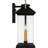 Lesse 2-Light Earth Black Outdoor Wall Lantern-1718079594